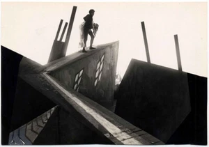 The Cabinet of Dr. Caligari : Robert Wiene : 1920 : Archival Canvas Art Print - Picture 1 of 1