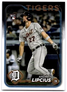 Andre Lipcius 2024 Topps #509 RC Detroit Tigers novato - Imagen 1 de 2