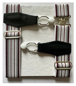 Sockenhalter Herren Strumpfhalter Socken 25mm breit gemischte Farben - Bild 1 von 3