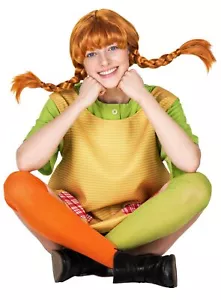 Pippi Langstrumpf Perücke - Kostümperücke Fasching - Original Pippi Langstrumpf - Bild 1 von 6