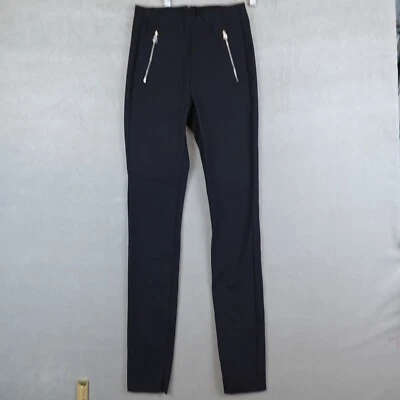 Rag & Bone Pants Womens Size 0 Black Minimalist Ankle Zip Mid Rise Equestrian - Image 1 of 4