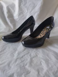 Lane Bryant Size 11 Wide Platform Pumps High Heel Pin-up Shoes - Picture 1 of 6