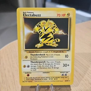 ✅ 🇦🇺 MINT Electabuzz 20/102 Base Set 1999 WOTC Rare Pokemon TCG Card NM - Picture 1 of 2