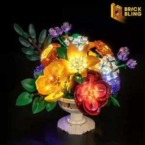 BrickBling LED Light for LEGO Flower Arrangement 10345（Standard） - Picture 1 of 7