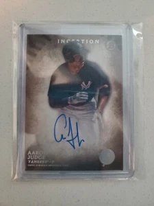 Aaron Judge 2015 Bowman Inception On Card Autografo NY Yankees RC Auto N. Senza prezzo di riserva - Foto 1 di 13