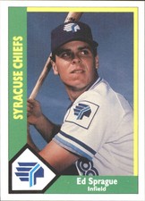 1990 Syracuse Chiefs CMC #19 Ed Sprague
