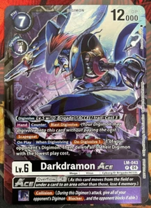 Darkdramon ACE (Tarjeta Limitada) - Convergencia Mundial (BT21) - Imagen 1 de 4