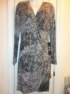 BCBG Maxazaria Aloysha Faux Wrap Style Dress - Bild 1 von 1