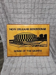New Orleans Superdome und Saints Schild - Bild 1 von 4