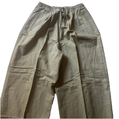 Pantalones Hunt Club para damas verde claro talla grande mezcla de algodón nuevos con etiquetas Foto 1 de 4