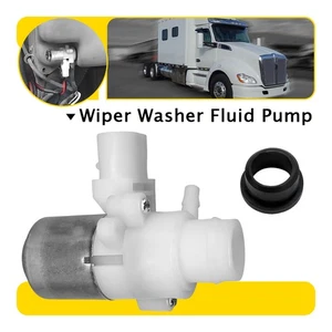 Windshield Wiper Washer Fluid Pump Fit For Peterbilt 365 387 Kenworth T680 Truck - Picture 1 of 9