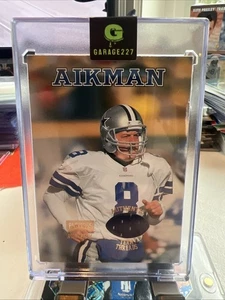1998 Playoff Momentum SSD - Team Threads Troy Aikman #8 Home Jerseys (MEM) - Picture 1 of 2