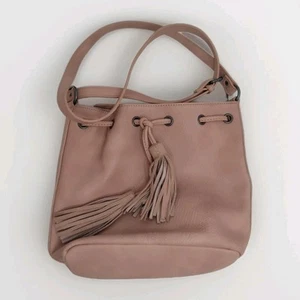 American Eagle Fashion Bag With Leather Trim Blush Pink! See Description - Picture 1 of 14