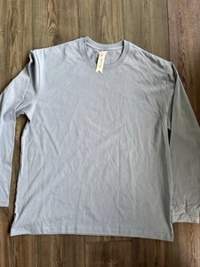 Neu mit Etikett - Mettclasi Herren Langarm Tshirt blau Größe L - Bild 1 von 5