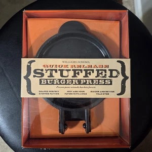 2011 William Sonoma gefüllte Burger Presse Küche Koch Essentials - Bild 1 von 5