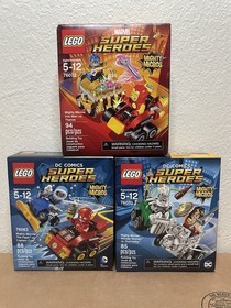 LEGO DC MARVEL SUPERHEROES Mighty Micro lot 76063 76070 76072 Flash Captain Cold
