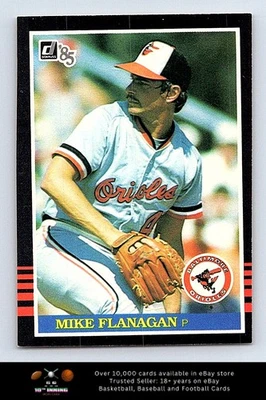 1985 Donruss BASEBALL #88 Mike Flanagan - Image 1 of 2