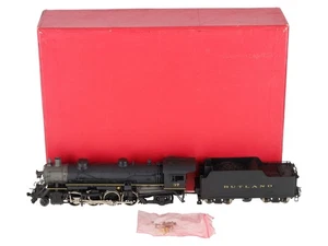 Key Imports 37 HO Scale BRASS 2-8-2 Rutland Mikado Steam Loco. & Tender EX/Box - Picture 1 of 12