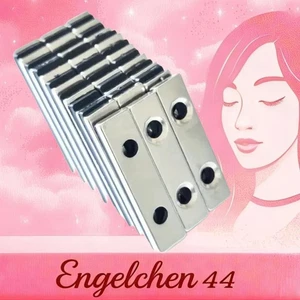 Magnet Quadratische Vernickelte Magnete 40x10x2.9mm Schraubbare Senklochdesign - Bild 1 von 7
