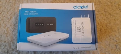 Punto de acceso WiFi Alcatel MW41TM Linkzone 4G LTE GSM T-mobile - negro Foto 1 de 4