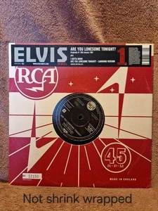 Elvis Presley Are You Lonesome Tonight 10" Single "18 UK #1s" 2005 Ltd Ed - Picture 1 of 3