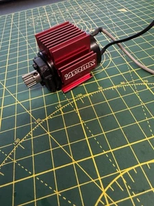 Arrma GRANITE GROM mega 4x4 - Motor (380 brushed) pinion heatsink ARA2102 - Picture 1 of 4
