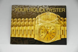 Genuine Your Rolex Oyster Booklet - 1998 - Ref 579.56 USA 60 3.1998 - Picture 1 of 5