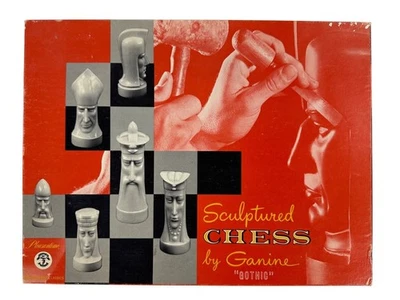 Juego de ajedrez esculpido Pleasantime de Ganine "gótico" Foto 1 de 4