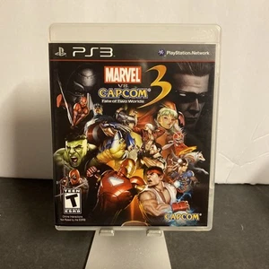 Marvel Vs. Capcom 3: Fate of Two Worlds - Sony PlayStation 3 PS3 TESTED CIB - Picture 1 of 3