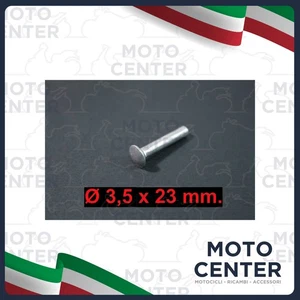 RIBATTINO IN ALLUMINIO 3,5x23 mm. FISSAGGIO STRISCE PEDANA PIAGGIO VESPA 125 150 - Imagen 1 de 1
