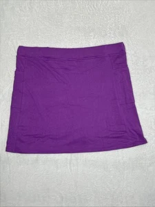 Athletic Skort Tennis Golf Skirt Women Black Purple Blue Gray Pockets Soft - Picture 1 of 13