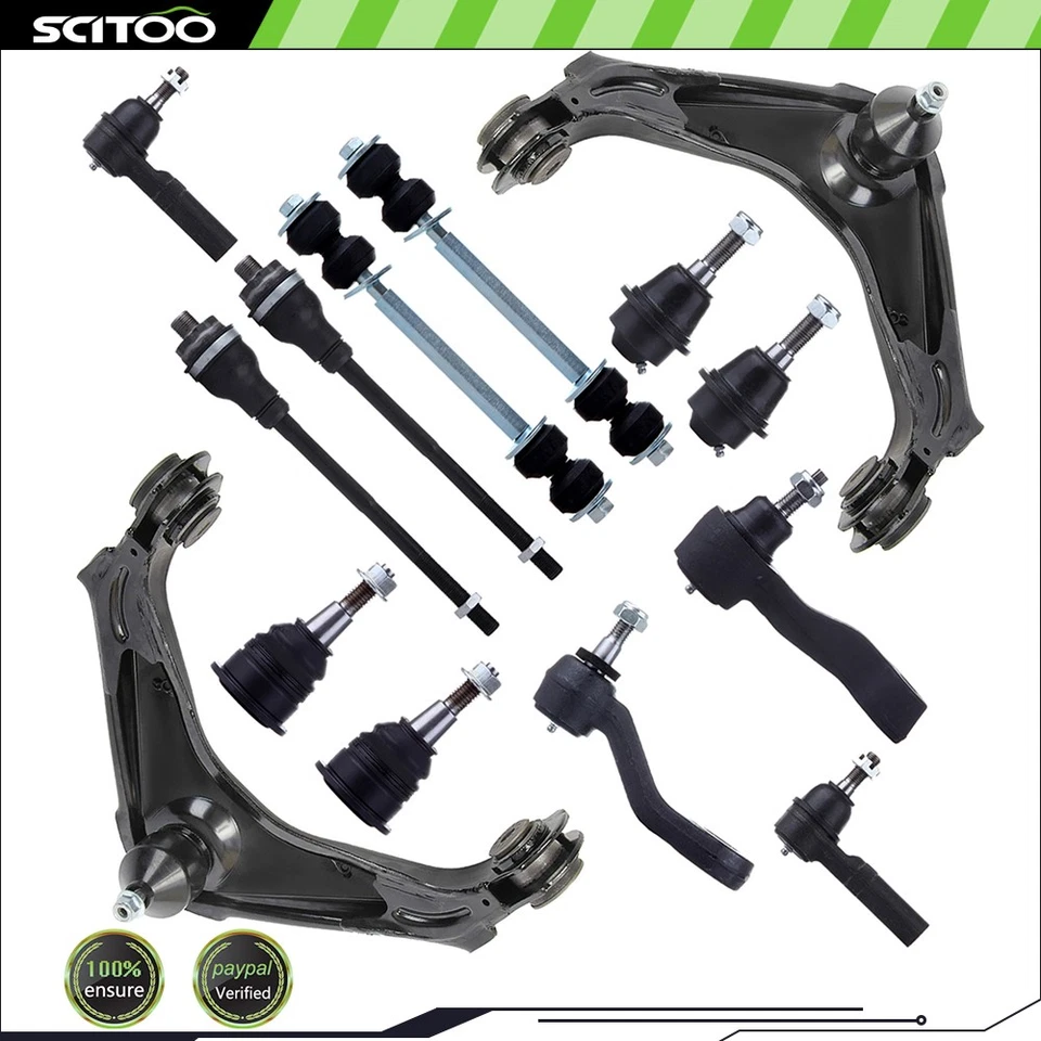 Kit de rótulas de brazo de control superior de suspensión 14 x para GMC Sierra 1500 HD 01-06 Foto 1 de 4