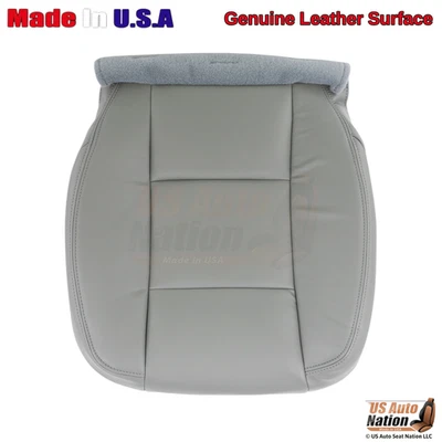 Cubierta inferior delantera gris pizarra de cuero genuino para Dodge Durango 2004-2006 Foto 1 de 4