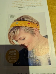 Cable Headband Knitting Pattern. - Picture 1 of 2