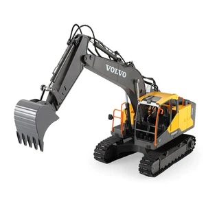 Double E 1:16 Volvo Remote Control Excavator � Realistic RC Construction Vehicle - Foto 1 di 5