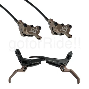 Hayes Set Freno a Disco Idraulico 4 Pistoni Dominion A4 Bronzo Bici per ERIDE PRO SS - Foto 1 di 6