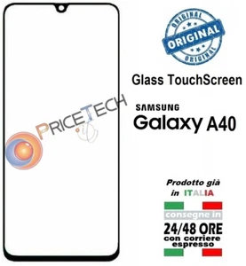 Vetro vetrino ricambio per Samsung Galaxy A40 touch screen SM-A405 A405F glass - Foto 1 di 1