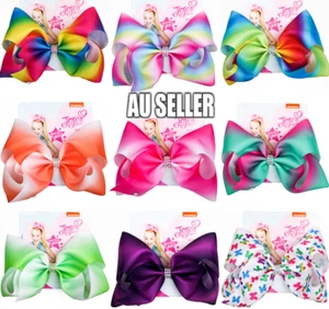 Rainbow Jojo Siwa Bows Girls Fashion Hair Accessories Party Gift 8 Styles - Picture 1 of 19