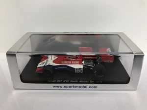 SPARK MODEL S1733 Tyrrell 007 South African GP 1976 Ian Scheckter 1/43 - Foto 1 di 3