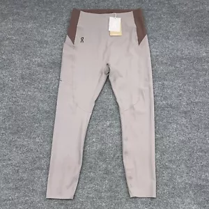 On Cloud Pants Women XL Movement Tights Long Zinc Grape Running Yoga Compression - Picture 1 of 13