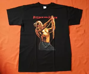 FLOTSAM and JETSAM No Place For Disgrace Shirt Größe L - NEU Thrash Metal - Foto 1 di 1