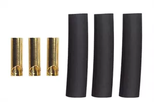 Team Orion Avionics Gold Plugs 3.5mm Female w/Shrink (3pcs) ORI62506 - Picture 1 of 1