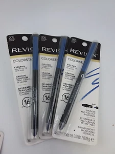 x3 Revlon Colorstay Eyeliner 205 Sapphire - Picture 1 of 3