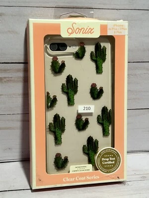 Sonix Clear Coat Case Prickly Pear for iPhone 8 Plus / 7 Plus / 6s Plus - Cactus - Image 1 of 2