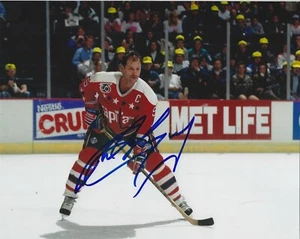 Autographed ROD LANGWAY Washington Capitals 8x10 Photo- w/COA - Picture 1 of 1