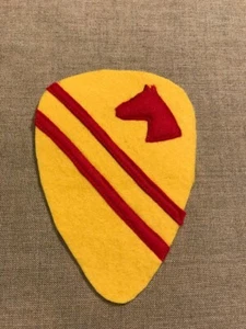 1930's US Army patch 1st Cavalry Division patch wool - Picture 1 of 1