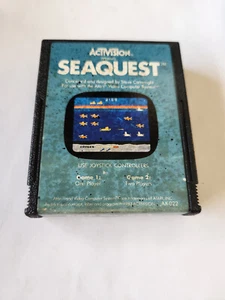 Atari 2600 Seaquest Activision Game Cartridge - Picture 1 of 4