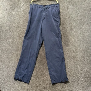 Pantaloni vintage Y2k Patagonia Katmandu uomo grandi blu nylon dritti escursionismo Gorpcore - Foto 1 di 18