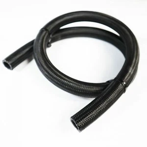 Nylon Braided Hose 10 Feet Fuel Gas E85 Oil Water - 12 AN - Imagen 1 de 1