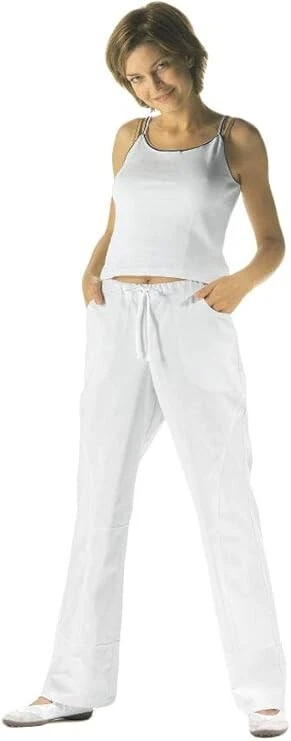 Leiber Damenhose weiß weiss Stretch 08/5900 Kordel Arbeitshose kochfest Größe 36 - Bild 1 von 1